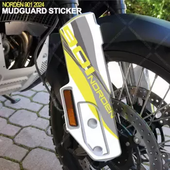 Мотоциклетные аксессуары, водонепроницаемая наклейка, наклейка на крыло, 3D Резиновая Защитная Наклейка для Husqvarna Norden 901 2024