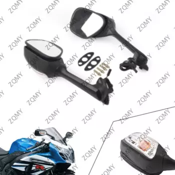 Мотоциклетные боковые зеркала заднего вида с указателем поворота для Suzuki GSXR600 GSXR750 2006-2015 GSX-R1000 GSXR1000 2005-2015