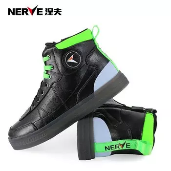 Мотоциклетные ботинки из воловьей кожи, износостойкие мотоциклетные гоночные ботинки, уличные мотоциклетные ботинки, мотоциклетная обувь для мотоциклистов