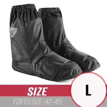Мотоциклетные ботинки переключения передач, водонепроницаемый защитный чехол для верховой езды, утолщенная ткань Оксфорд, мотоциклетные непромокаемые бахилы