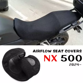 Мотоциклетные чехлы на сиденья с воздушным потоком для HONDA NX 500 NX500, аксессуары, защитная подушка на сиденье с воздушным потоком 500NX NX500 2024-