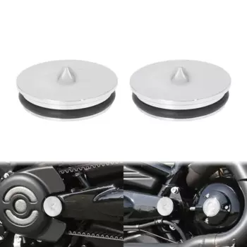 Мотоциклетные черные/хромированные болты с крышкой Swingarm для Harley V-Rod 2006-17, ночной мышечный стержень VRSCD XG750A VRSCF VRSCX VRSCAW VRSCR, 2 шт.