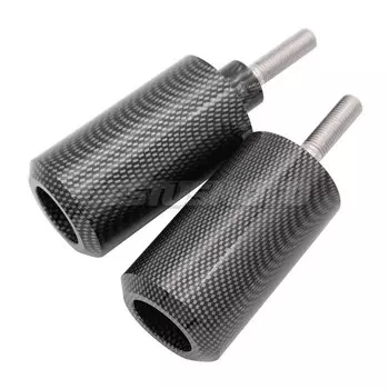 Мотоциклетные черные и карбоновые ползунки без вырезов, защита от падения для Yamaha FZ1 2006-2011 2007 2008 2009 2010