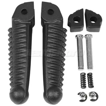 Мотоциклетные черные задние Пассажирские подножки для Ducati 848 2008 EVO/Corse 2012-2013 1098/S 2007-2008 1198/S 2010-2011