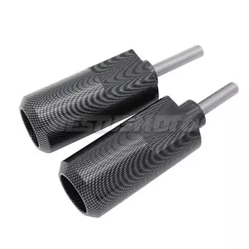 Мотоциклетные карбоновые/черные ползунки без выреза, защита от падения для Yamaha YZF R1 YZFR1 YZF-R1 2004 2005 2006