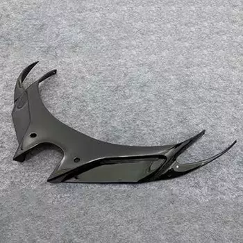 Мотоциклетные крылышки для Kawasaki Ninja 650 ER6F 2017 2018 2019, аксессуары, передний обтекатель, аэродинамическое крыло NINJA 650 ER-6F Carbon