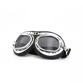 Мотоциклетные очки в стиле ретро, Винтажные Солнцезащитные очки для мотоциклистов, квадроциклов, скутеров, круизеров, шлемов, велоспорта, лыж