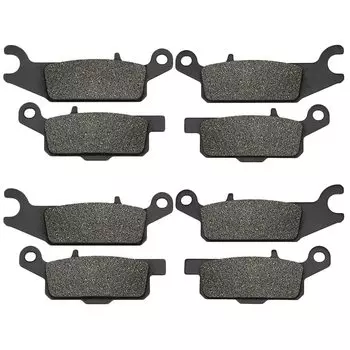 Мотоциклетные передние и задние тормозные колодки Cyleto для Yamaha YFM550 YFM 550, гризли 2009-2014, YFM700, YFM 700, гризли 2007-2015