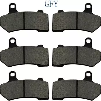 Мотоциклетные передние и задние тормозные колодки, диски для Harley Davidson Road King Street Road Glide Electra Glide FLHR FLHX FLTR 2008-2017 14