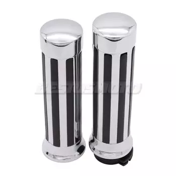 Мотоциклетные ручки 7/8 дюйма 22 мм и 1 дюйм 25 мм для Harley Honda Kawasaki Suzuki Yamaha Bikes Cruiser Chopper Custom