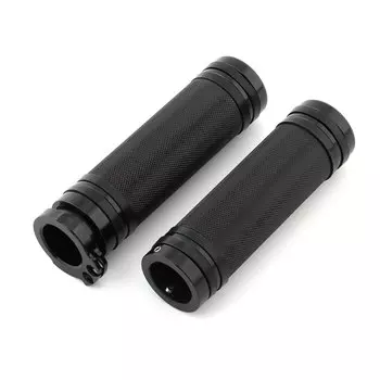 Мотоциклетные ручки, наконечники для бокового зеркала заднего вида, черные, 1 дюйм, 25 мм, универсальные, для Harley, Honda, Suzuki, Yamaha, Cafe Racer