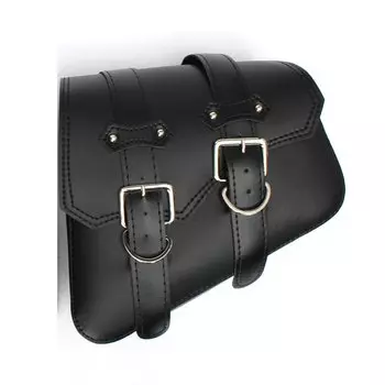 Мотоциклетные седельные сумки, боковая сумка для багажа, черный из искусственной кожи для Indian Indian Scout Sixty Bobber для Honda Shadow Rebel для BMW R nineT