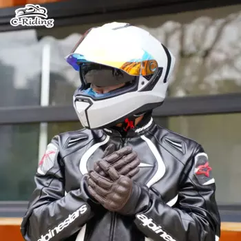 Мотоциклетные шлемы Kask, закрытый шлем для езды на мотоцикле, для мужчин и женщин