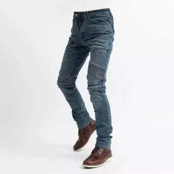 Мотоциклетные штаны, гоночные штаны для верховой езды, облегающие эластичные локомотивные брюки с защитой от падения и защитной экипировкой