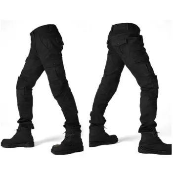 Мотоциклетные штаны TKOSM Riding UBS06 Tribe, мужские и женские джинсы, защитные летние дышащие брюки