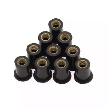 Мотоциклетные Скважинные гайки wellnut M5 для Honda 90111-KW3-003 обтекатель ветрового стекла болт крепление на лобовое стекло 1623-764