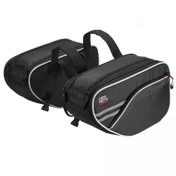 Мотоциклетные сумки KEMIMOTO 2 шт. 15L Боковая Сумка Pannier для Honda Grom мотоциклетный Кроссовый велосипед двойная Спортивная мотоциклетная сумка