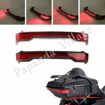 Мотоциклетные светодиодные задние стоп-сигналы 3 в 1, поворотные огни для Harley Touring Pak Electra Road Glide Classic FL 14-18 Ultra King Tour Pack