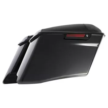 Мотоциклетные удлиненные седельные сумки 4 дюйма для Harley Touring CVO Road King Road Glide Electra Glide 2014-2024