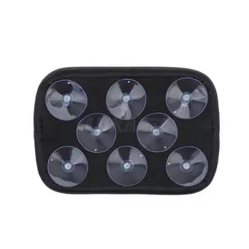 Мотоциклетные универсальные присоски для заднего пассажира, 6/8, подушка для сиденья, черный для Harley Sportster XL 883 1200 Softail Touring