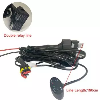 Мотоциклетные вспомогательные светодиодные противотуманные фары для BMW R1200GS F800GS для Yamaha MT07 MT09 для CRF1000L Africa Twin для Kawasaki