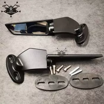 Мотоциклетные зеркала, модифицированное ветрокрыло, регулируемое вращающееся зеркало заднего вида для Honda CBR 650R 650F VFR 400 750 800 VTR1000F