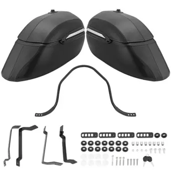 Мотоциклетные жесткие сиденья, универсальная Боковая Сумка, водонепроницаемое седло, жесткие чехлы с замком для Harley, BMW, KAWASAKI, YAMAHA, Honda