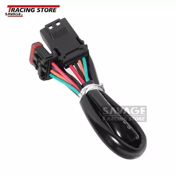 Мотоциклетный 4-Контактный Выключатель на руль, трос проводки, трос расширения, разъем для подключения к Harley Adapte Touring Dyna