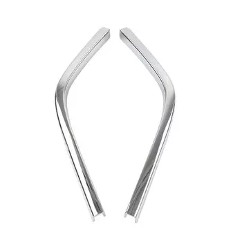 Мотоциклетный ABS верхний обтекатель, боковая отделка, украшение, 2 шт. для Honda Goldwing GL1500 GL1500A Aspencade 1988-2000, хром/глянцевый черный