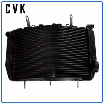 Мотоциклетный алюминиевый радиатор CVK, охлаждающий резервуар для воды для Yamaha YZFR6 R6 2006 2007 YZF YZF-R6 06 07 YZF600, аксессуары