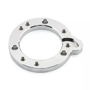 Мотоциклетный алюминиевый воздушный фильтр CV очиститель адаптер пластина для Harley S & S Super E G карбюратор аксессуары для мотоциклов черный хром