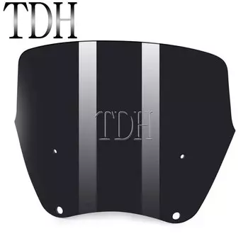 Мотоциклетный болт на передней фаре, обтекатель, замена лобового стекла 9 "12" 15 дюймов для Harley Dyna Low Rider Street Bob Softail Club Style