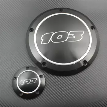 Мотоциклетный чехол Derby, крышка таймера сцепления, черный хром для Harley Touring Road King Dyna FLD Softail Deluxe FLSFB 1999-17