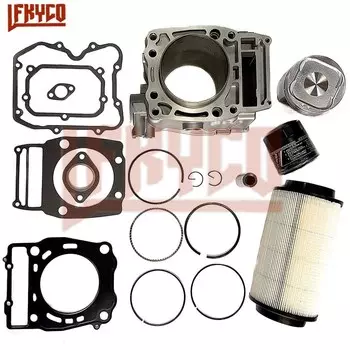 Мотоциклетный цилиндр двигателя 92 мм, 500CC, комплект прокладок верхней части поршня, комплект двигателя для Polaris Sportsman 500, часть оборудования для мотоблока ATV