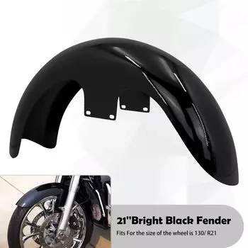 Мотоциклетный глянцевый матовый черный 19 "21" обмотка колеса переднее крыло для Harley Touring Road Electra Glide На Заказ Baggers 2014-2022