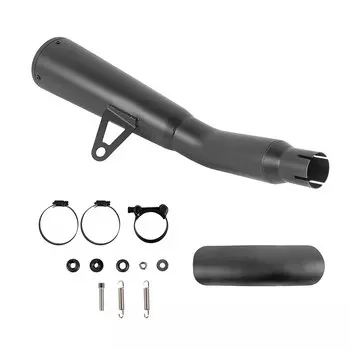 Мотоциклетный глушитель, черный, из нержавеющей стали, длинный тип для Honda Rebel CM1100 CMX1100 2021 2022 2023 2024