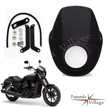 Мотоциклетный обтекатель передней фары из АБС-пластика, крышка фары для Harley Street 500 750 Street Rod XG750A XG750 XG500 2015-2020