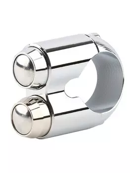 Мотоциклетный переключатель 1 "25 мм, переключатель управления на руле, кнопка звукового сигнала, аварийный переключатель для Harley Yamaha Honda Cafe Racer Bikes