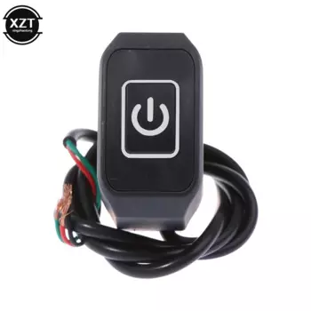 Мотоциклетный переключатель, модифицированный сигнал фары, переключатель управления, крепление на руль, красная, синяя, белая, желтая, Зеленая кнопка стандарта детской лампы