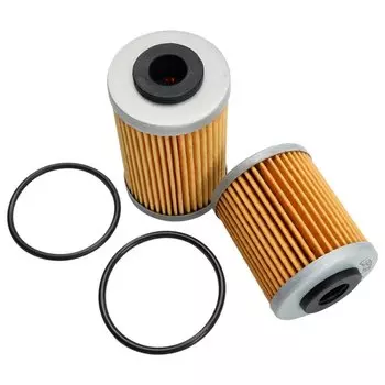 Мотоциклетный первый 2-й масляный фильтр для K.TM 525 SX MXC EXC XC XCW 03-07 525 SMR 04-06 560 SMR 625 SXC 03-04 660 Rally 06-07, 2 шт.