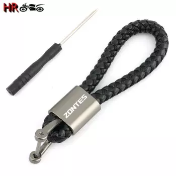 Мотоциклетный плетеный веревочный брелок для ключей Zontes G1 125 ZT125 G1 ZT125U ZT 125 U ZT 310R 310X ZT310R, брелок для ключей, аксессуары