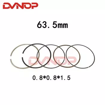 Мотоциклетный поршень 63,5 мм, штифт 14 мм, комплект уплотнительных колец для CBF150 XR150, обновленные модифицированные детали CBF185 XR185