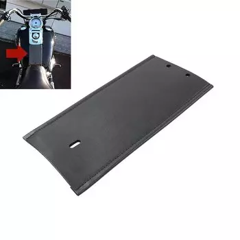 Мотоциклетный простой кожаный нагрудник на панели бензобака для Harley Davidson Dyna Wide Glide FXDWG 1993-2003 для Softail 2000-2017