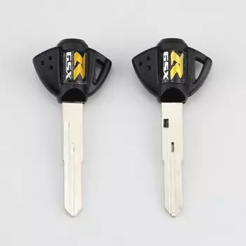 Мотоциклетный пустой необрезанный ключ для Suzuki GSX GSXR600 GSXR750 GSXR1000 GSX1300R Hayabusa Bandit