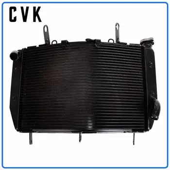 Мотоциклетный радиатор CVK, кулер, охлаждающий резервуар для воды для Yamaha YZFR6 R6 2008 2009 2010 2011 2012 2013 YZF600 YZF YZF-R6