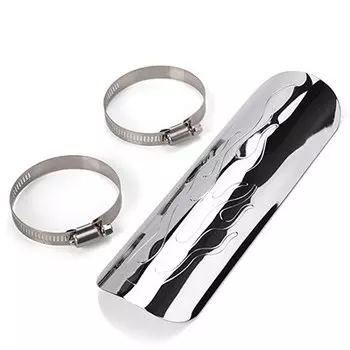 Мотоциклетный rcycle, хромированный выхлопной глушитель, труба, тепловой экран, защитная крышка для Harley Dyna Cruiser Road King Softail Sportster и т. д.