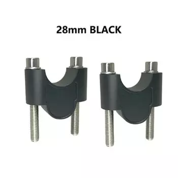 Мотоциклетный серебристый, черный, крепление на руль, зажим для руля, удлинительный адаптер, подходит для VOGE 300 RALLY 300 GY RALLY 300