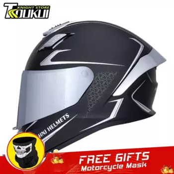 Мотоциклетный шлем Casco, защитный шлем на все лицо, для мотоциклистов, одобрено DOT