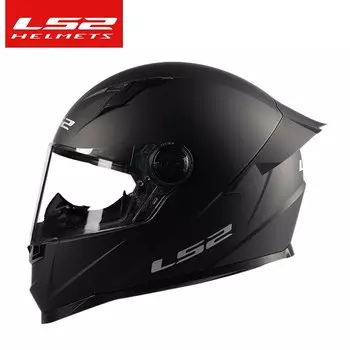 Мотоциклетный шлем LS2 FF300, шлем на все лицо, с прозрачным козырьком, для мужчин и женщин