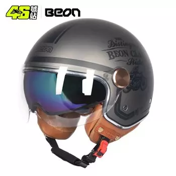 Мотоциклетный шлем, защитный шлем BEON B120, двойной, Сертификация ECE